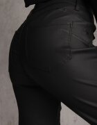 daysie Blugi Flare Standard Waist Cerate cu efect Push Up și ușoară căptușeală Tapara Negri