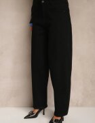 daysie Blugi Negri Slouchy Regular Waist Fesarina