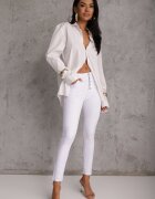 daysie Pantaloni Albi Skinny Winvienne