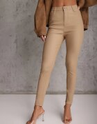 daysie Pantaloni Bej Casual Skinny cu croială modelatoare Elovi