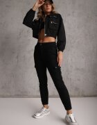daysie Pantaloni Cargo Negri Eraste