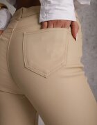 daysie Pantaloni Casual Skinny cu o croială modelatoare Bej Elovi