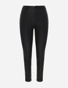 daysie Pantaloni cerati slim cu finisaj mat Nudrey Negri