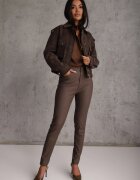 daysie Pantaloni Maro Casual Skinny cu croială modelatoare Elovi