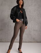 daysie Pantaloni Maro Skinny Zangi