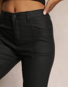 daysie Pantaloni Negre Evazați Talie înaltă Eliov