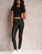 daysie Pantaloni Negri Casual Skinny cu o Croială Modelatoare Elovi