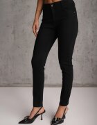 daysie Pantaloni Negri Skinny Regular Waist Mandria