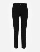 daysie Pantaloni Negri Skinny Regular Waist Mandria