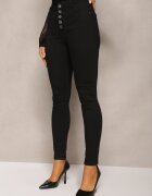daysie Pantaloni Negri Skinny Winvienne
