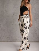 daysie Pantaloni Oramare Negru cu crem