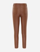 daysie Pantaloni skinny Maro deschis din piele ecologică Zejomi
