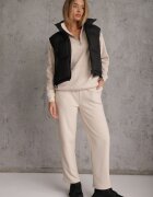 defox Compleu de trening Bej din polar Bluză cu fermoar scurt și Pantaloni jogger Hypamena