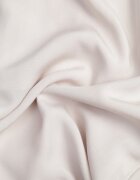 defox Pantaloni bej deschis din Bumbac tip Palazzo cu Elastic în Talie Fieana