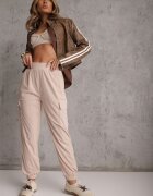defox Pantaloni Bej Tip Cargo High Waist Worseli