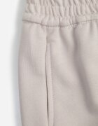 defox Pantaloni de trening bej evazați cu elastic în talie Efranaria