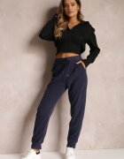 defox Pantaloni de trening bleumarin Nophias