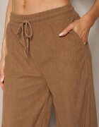 defox Pantaloni Largi Maro Reiați cu Talie Elastică Jovulla