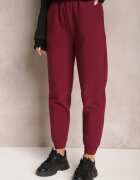 defox Pantaloni tricotati bordo cu elastic în talie Matrila
