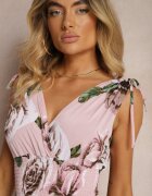defox Salopetă Roz deschis Taliată Fără mâneci Floral Senivia