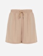 defox Scurt Casual High Waist pentru Vară bogate în viscoză Ismina Bej