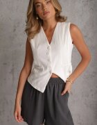 defox Scurt Casual High Waist pentru Vară bogate în viscoză Ismina Gri