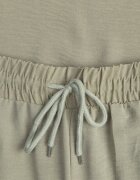 defox Set Verde Bluză și Pantaloni Largi cu Viscoză și Buzunare Efraria