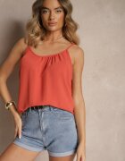 defox Top Roz Basic cu Bumbac Thireldi