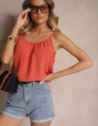 defox Top Roz Basic cu Bumbac Thireldi