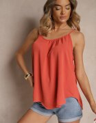 defox Top Roz Basic cu Bumbac Thireldi