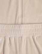 defox Trening de velur bej deschis Bluză cu glugă și Pantaloni drepți Arislo