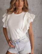 elsa.m by may Bluză Albă Dislie