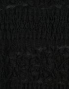 elsa.m by may Bluză cu benzi transparente decorată cu dantelă Gardis Neagră