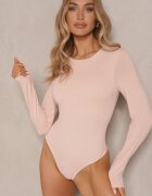 elsa.m by may Body Bej în Stil Basic Sovfia