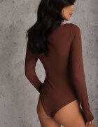 elsa.m by may Body Maron cu Ornament Metalic Aferriva