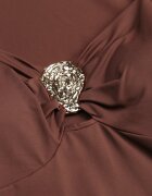 elsa.m by may Body Maron cu Ornament Metalic Aferriva