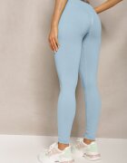elsa.m by may Colanți sport Albastru deschis Elastici cu bandă elastică lată decorativă în talie Larnode