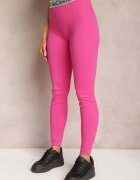 elsa.m by may Colanți sport Fucsia elastici cu bandă elastică lată decorativă în talie Larnode