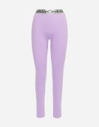 elsa.m by may Colanți Sportivi Mov Deschis Elastici cu Bandă Elastică Lată Decorativă în Talie Larnode