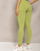 elsa.m by may Colanți Sportivi Verzi Elastici cu elastic lat decorativ în talie Larnode
