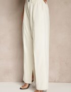 elsa.m by may Compleu Bej cu Zirconii Vestă scurtă și Pantaloni eleganți Diviriel
