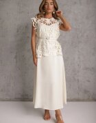 elsa.m by may Compleu elegant Nelalin Bej deschis