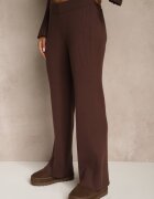 elsa.m by may Compleu Maro din Tricot cu Vâscoză Cardigan cu Mâneci Largi și Pantaloni Cenella