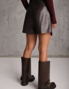 elsa.m by may Fustă-pantalon scurt asimetric cu curea Hamona Maro