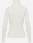 elsa.m by may Maletă Albă din Tricot Reiat cu Nituri Itagi