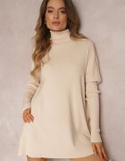 elsa.m by may Maletă Bej deschis Tricotată cu mânecă lungă Halaian