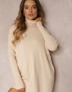 elsa.m by may Maletă Bej deschis Tricotată cu mânecă lungă Halaian