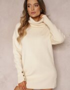 elsa.m by may Maletă Bej deschis Tricotată cu Mânecă lungă și nasturi Sel