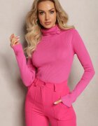 elsa.m by may Maletă Fucsia din Tricot Reiat cu Nituri Itagi