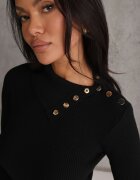 elsa.m by may Maletă Negru din Tricot striat cu Nituri Itagi